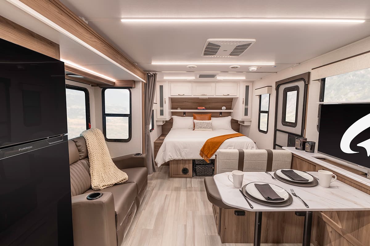 Go Explore X225 - Back to Front View