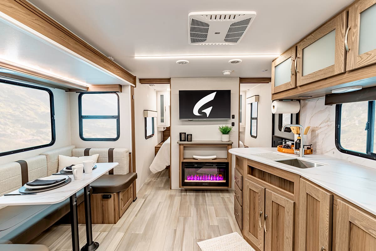 Go Explore X232 - Back to Front View