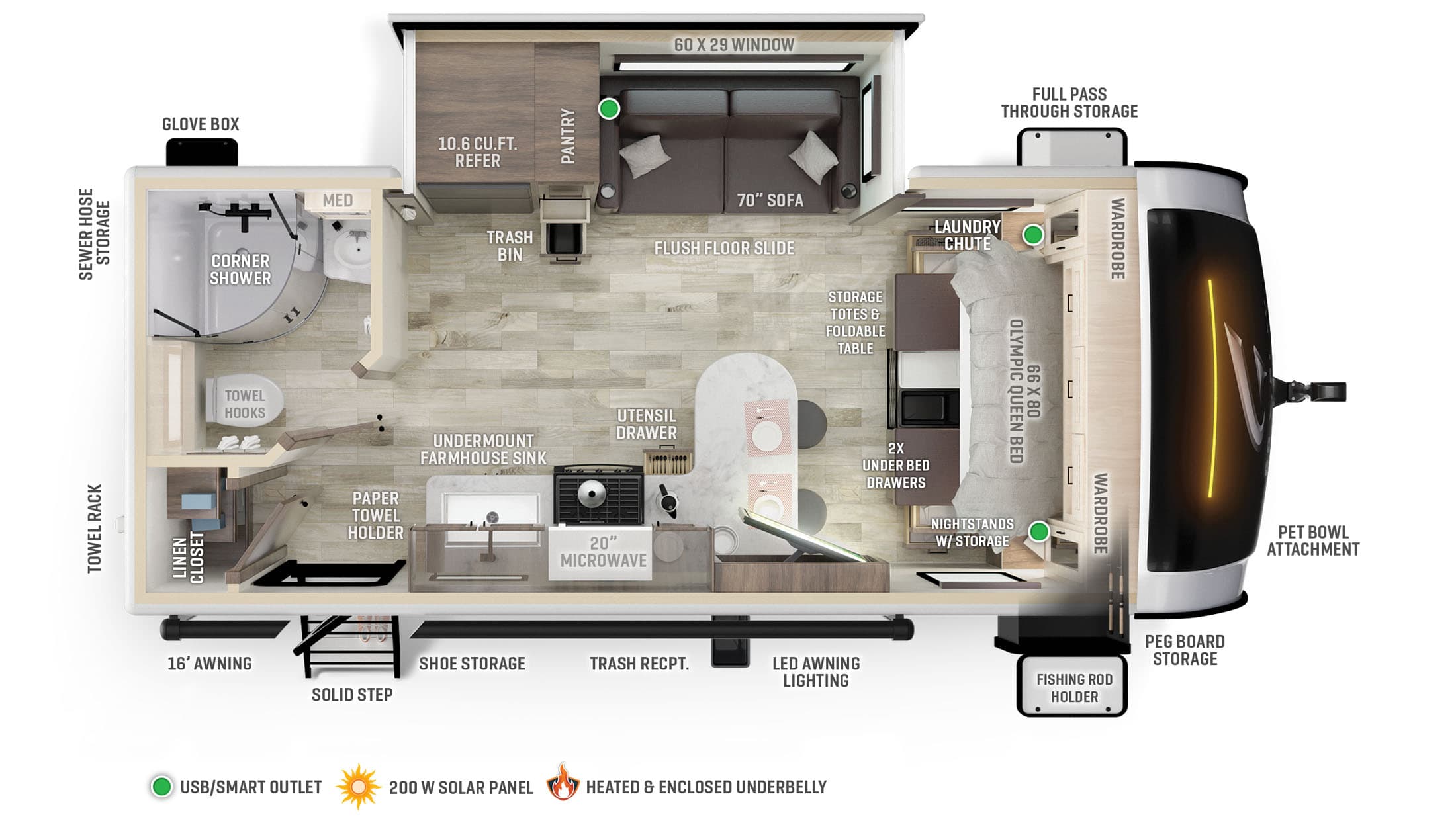 Go Explore X203 Floor Plan